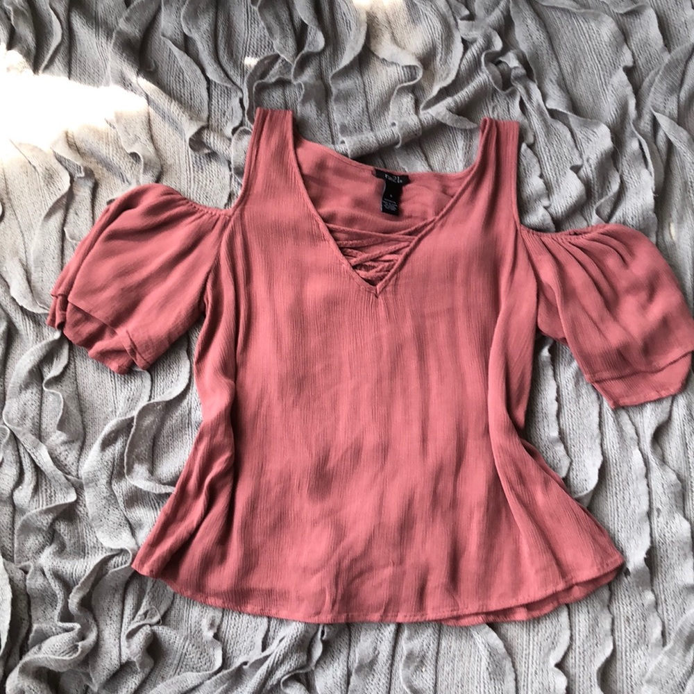 Pink blouse